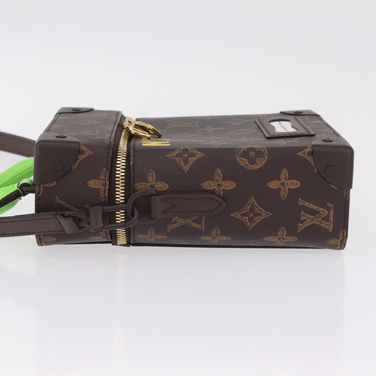 LOUIS VUITTON Monogram Vertical Box Trunk Shoulder Bag M59664 LV Auth LN212SM