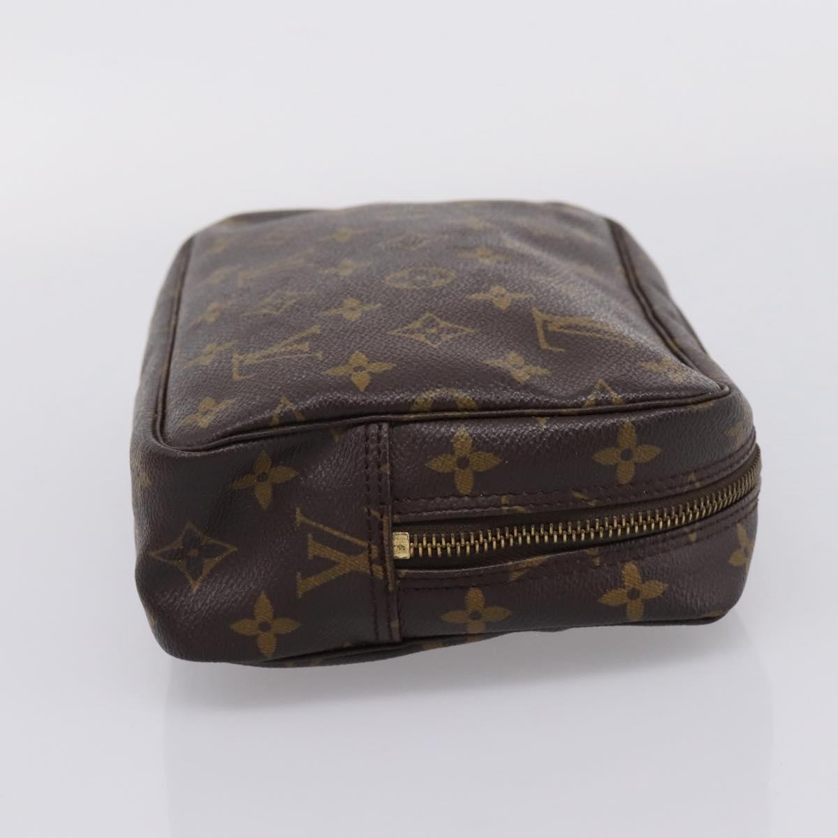 LOUIS VUITTON Monogram Trousse Toilette 23 Clutch Bag M47524 LV Auth LN241