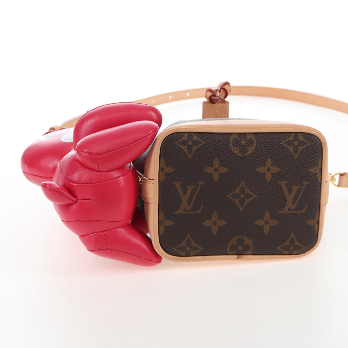 LOUIS VUITTON Animogram Nano Noe Shoulder Bag M11305 LV Auth LN250SM