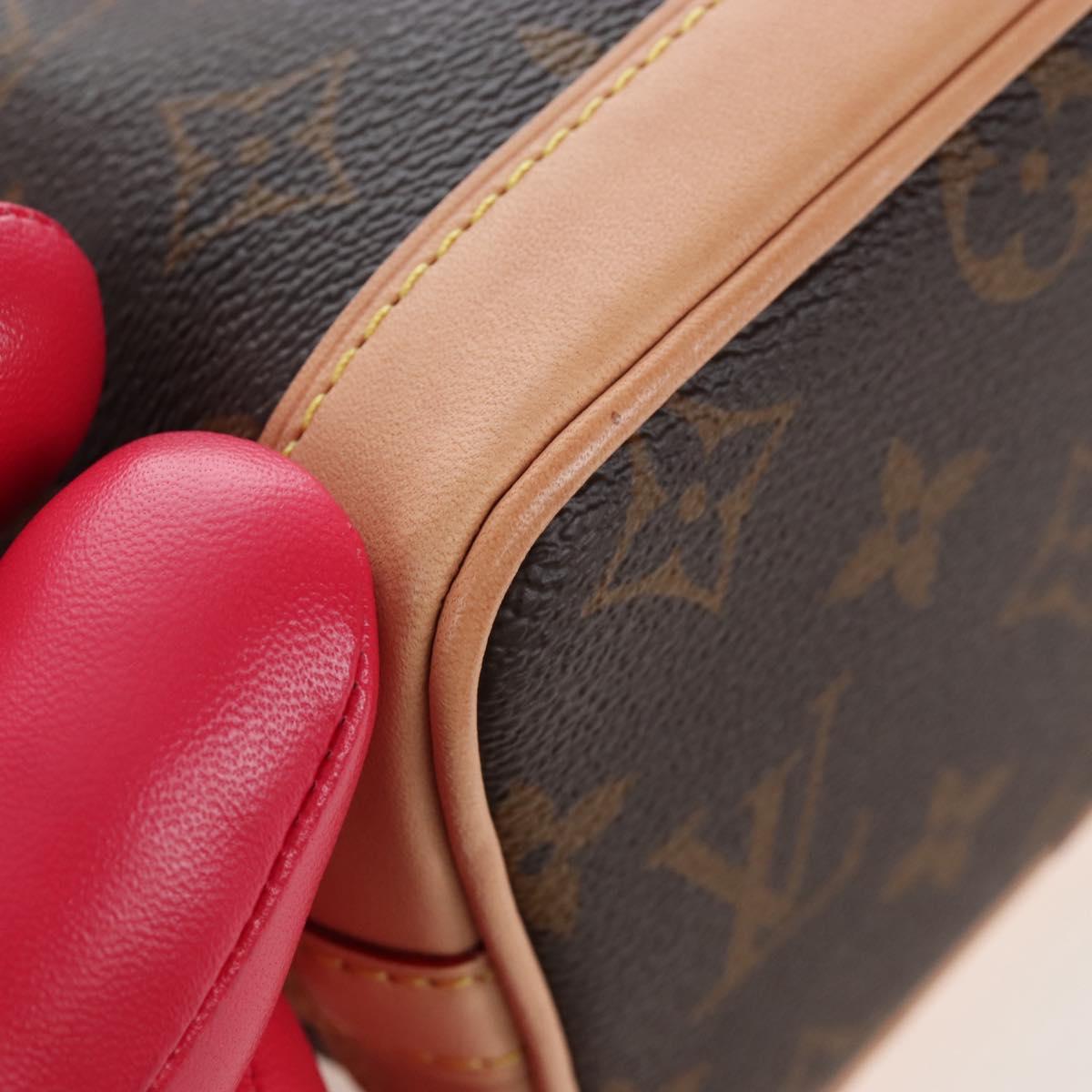 LOUIS VUITTON Animogram Nano Noe Shoulder Bag M11305 LV Auth LN250SM