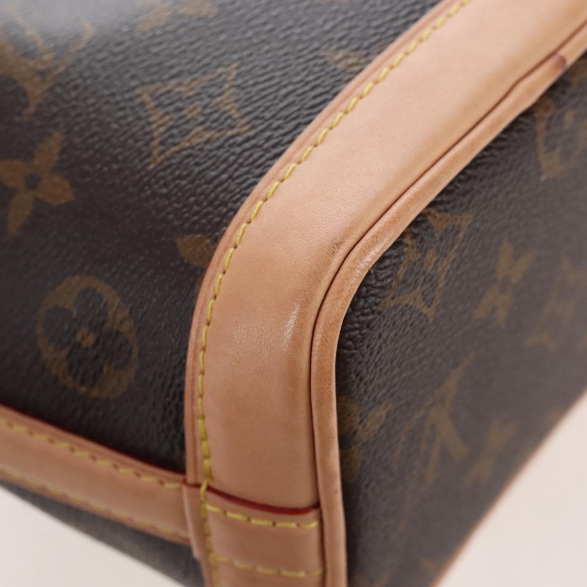 LOUIS VUITTON Animogram Nano Noe Shoulder Bag M11305 LV Auth LN250SM