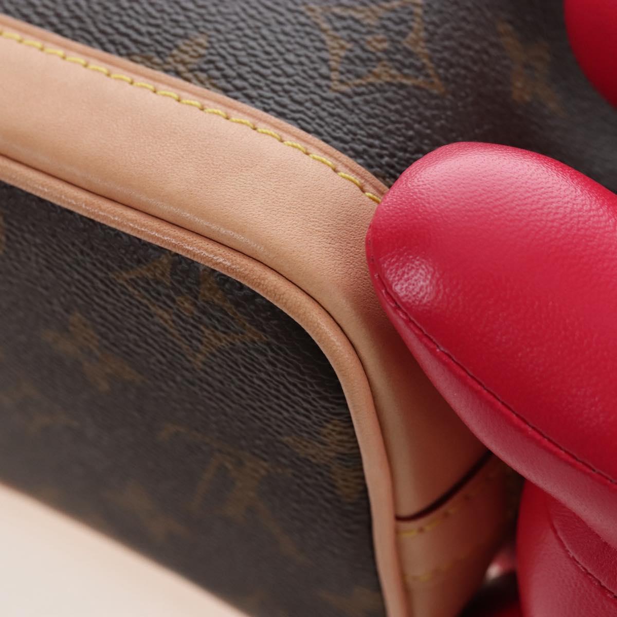 LOUIS VUITTON Animogram Nano Noe Shoulder Bag M11305 LV Auth LN250SM