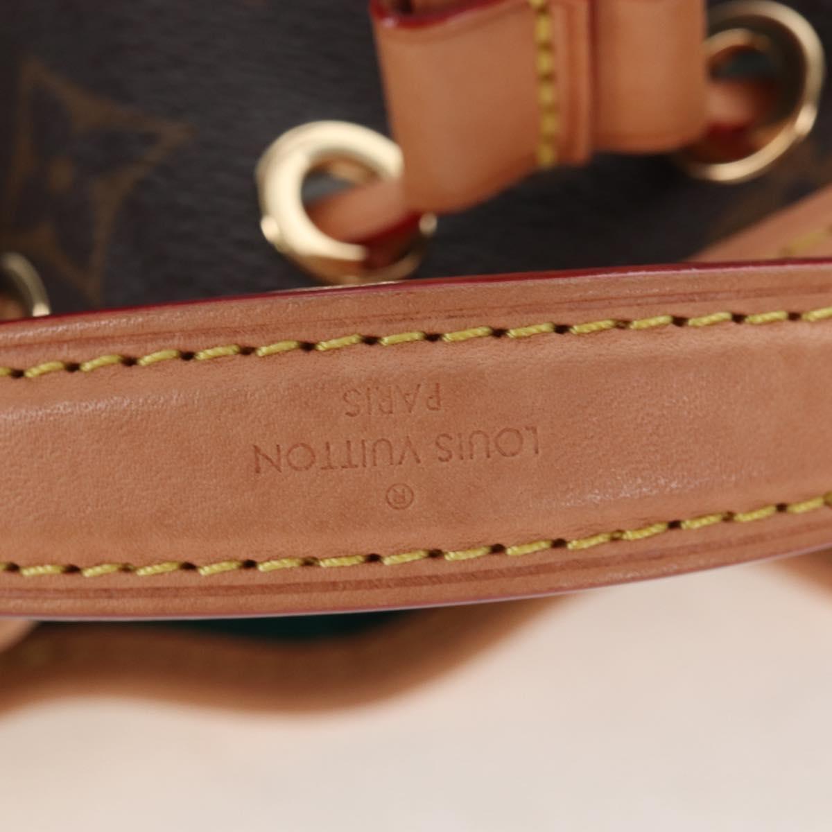 LOUIS VUITTON Animogram Nano Noe Shoulder Bag M11305 LV Auth LN250SM