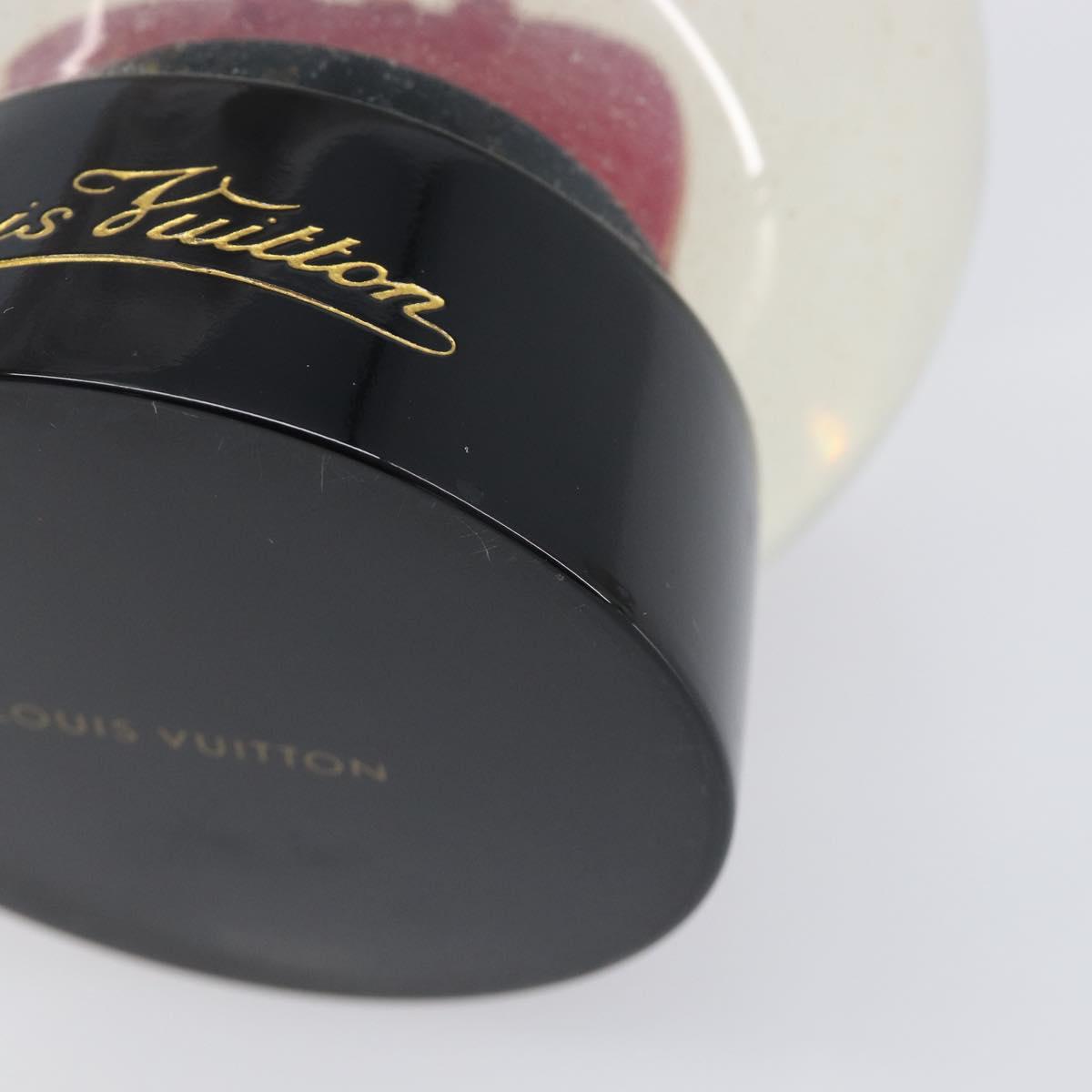 LOUIS VUITTON Alma Snow Globe Glass Red LV Auth LN262