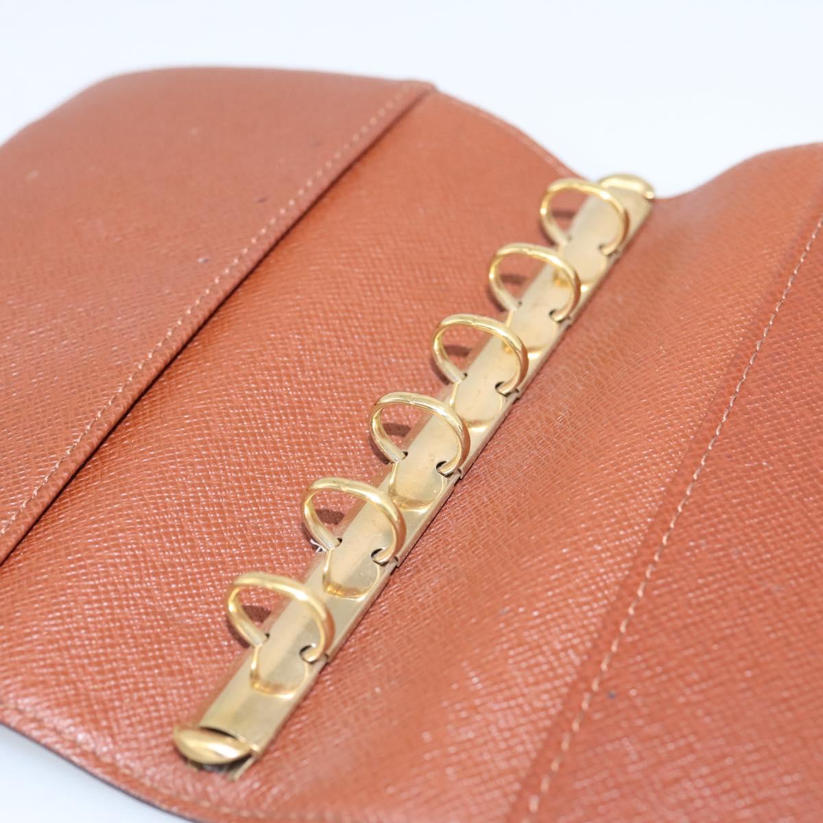 LOUIS VUITTON Monogram Agenda PM Day Planner Cover R20005 LV Auth LN265