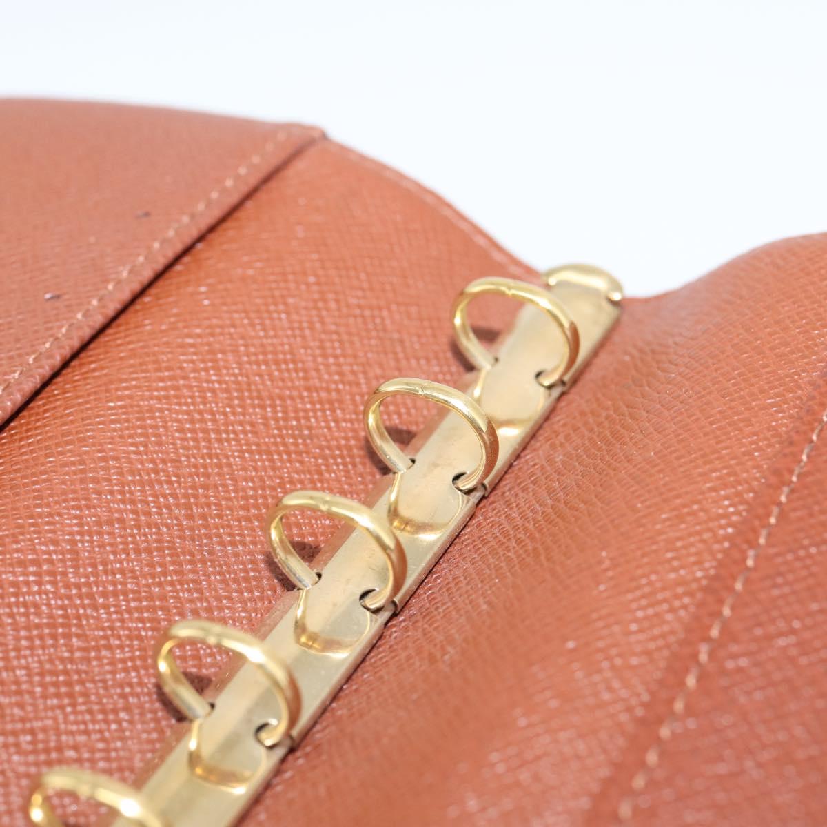 LOUIS VUITTON Monogram Agenda PM Day Planner Cover R20005 LV Auth LN265