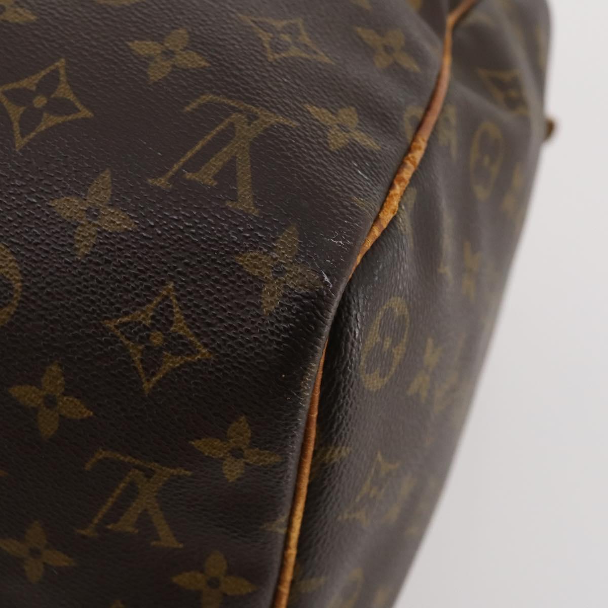 LOUIS VUITTON Monogram Keepall 45 Boston Bag M41428 LV Auth LNZ003