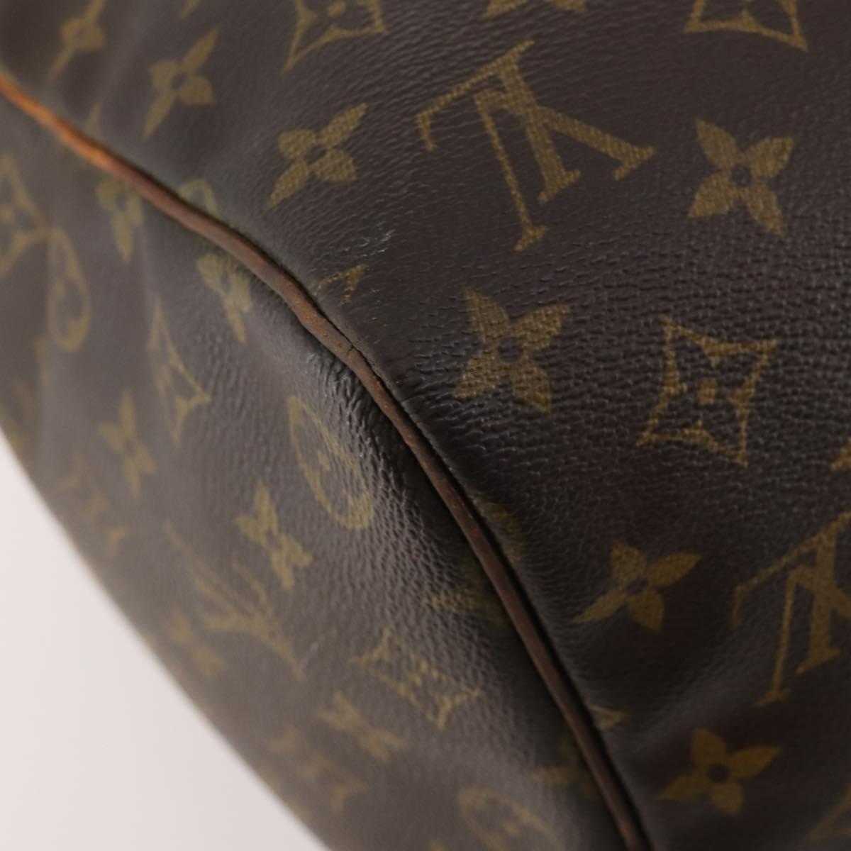 LOUIS VUITTON Monogram Keepall 45 Boston Bag M41428 LV Auth LNZ003
