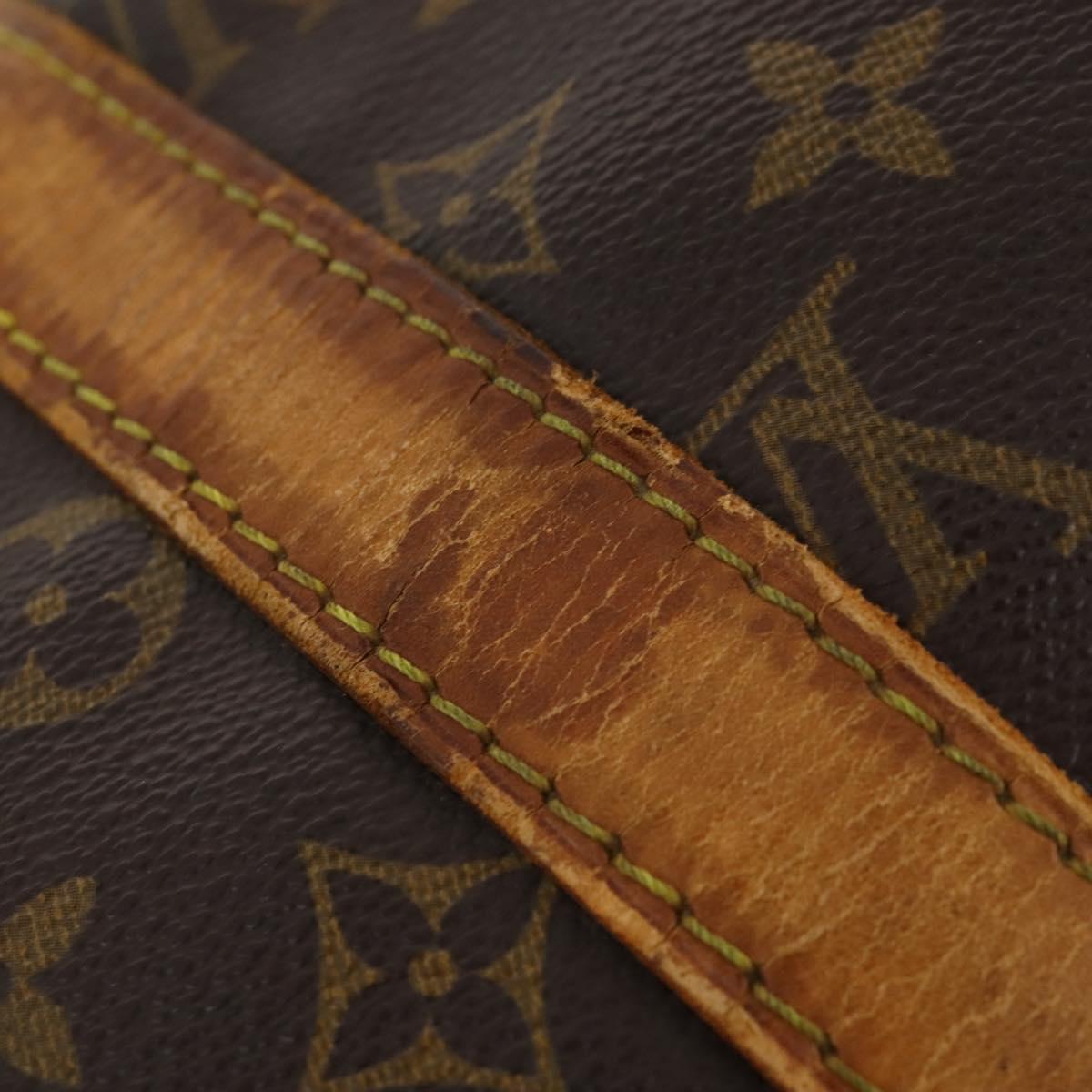 LOUIS VUITTON Monogram Keepall 45 Boston Bag M41428 LV Auth LNZ003