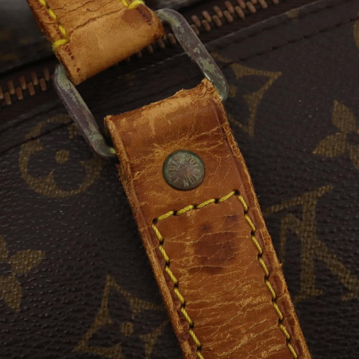 LOUIS VUITTON Monogram Keepall 45 Boston Bag M41428 LV Auth LNZ003