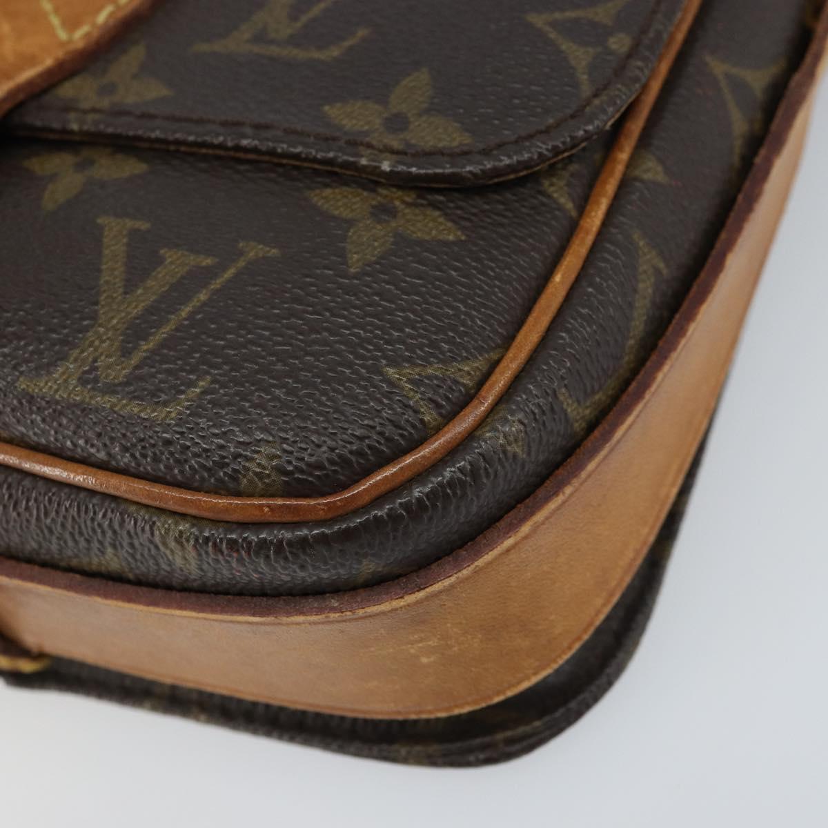 LOUIS VUITTON Monogram Cartouchiere PM Shoulder Bag M51254 LV Auth LNZ012