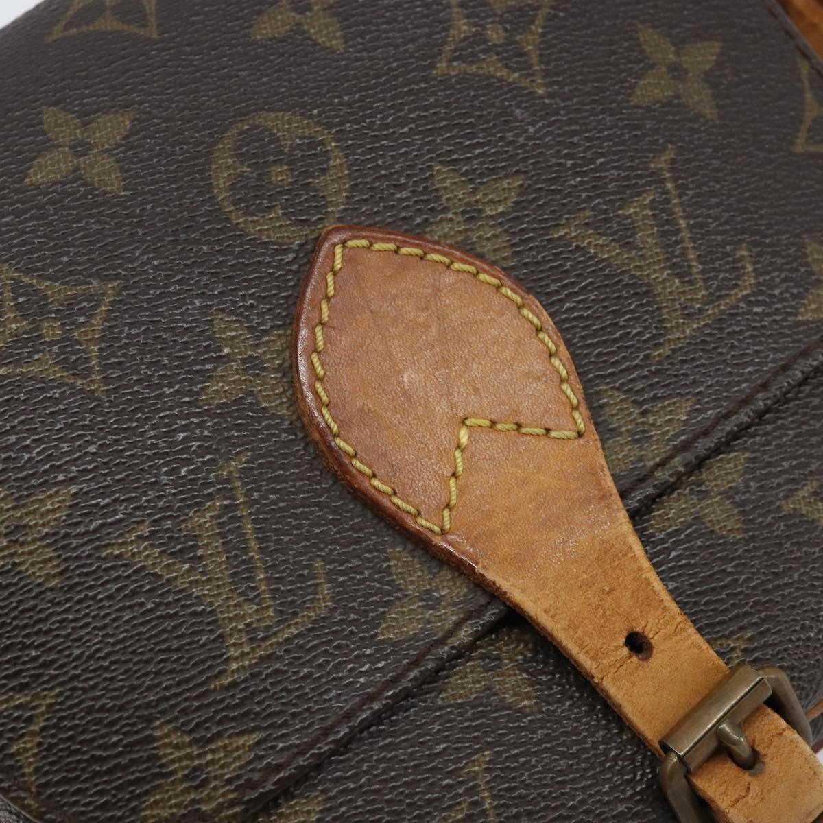 LOUIS VUITTON Monogram Cartouchiere PM Shoulder Bag M51254 LV Auth LNZ012