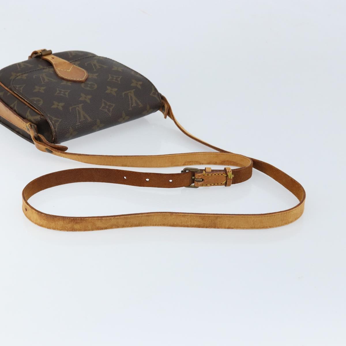 LOUIS VUITTON Monogram Cartouchiere PM Shoulder Bag M51254 LV Auth LNZ012