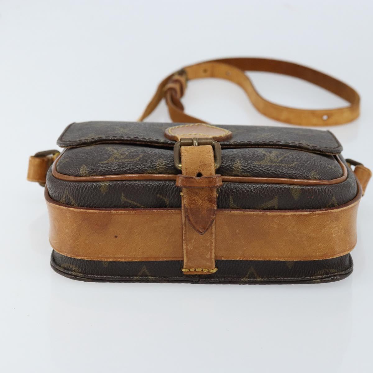 LOUIS VUITTON Monogram Cartouchiere PM Shoulder Bag M51254 LV Auth LNZ012