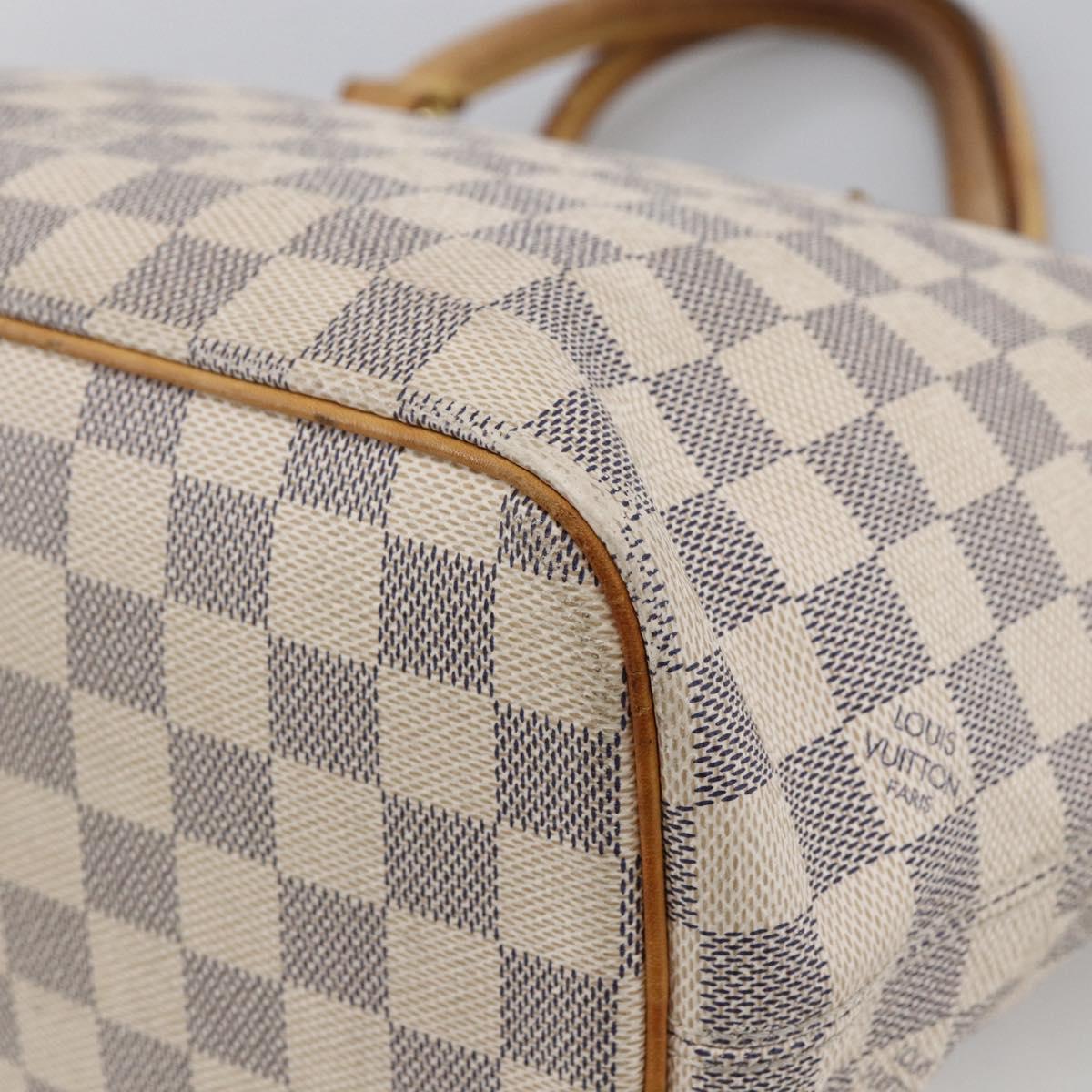 LOUIS VUITTON Damier Azur Saleya PM Tote Bag N51186 LV Auth LNZ019