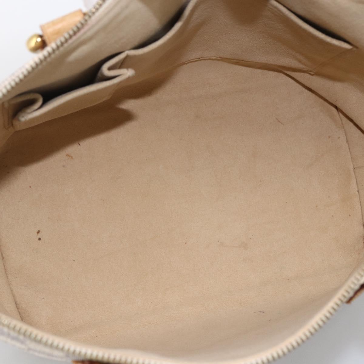 LOUIS VUITTON Damier Azur Saleya PM Tote Bag N51186 LV Auth LNZ019