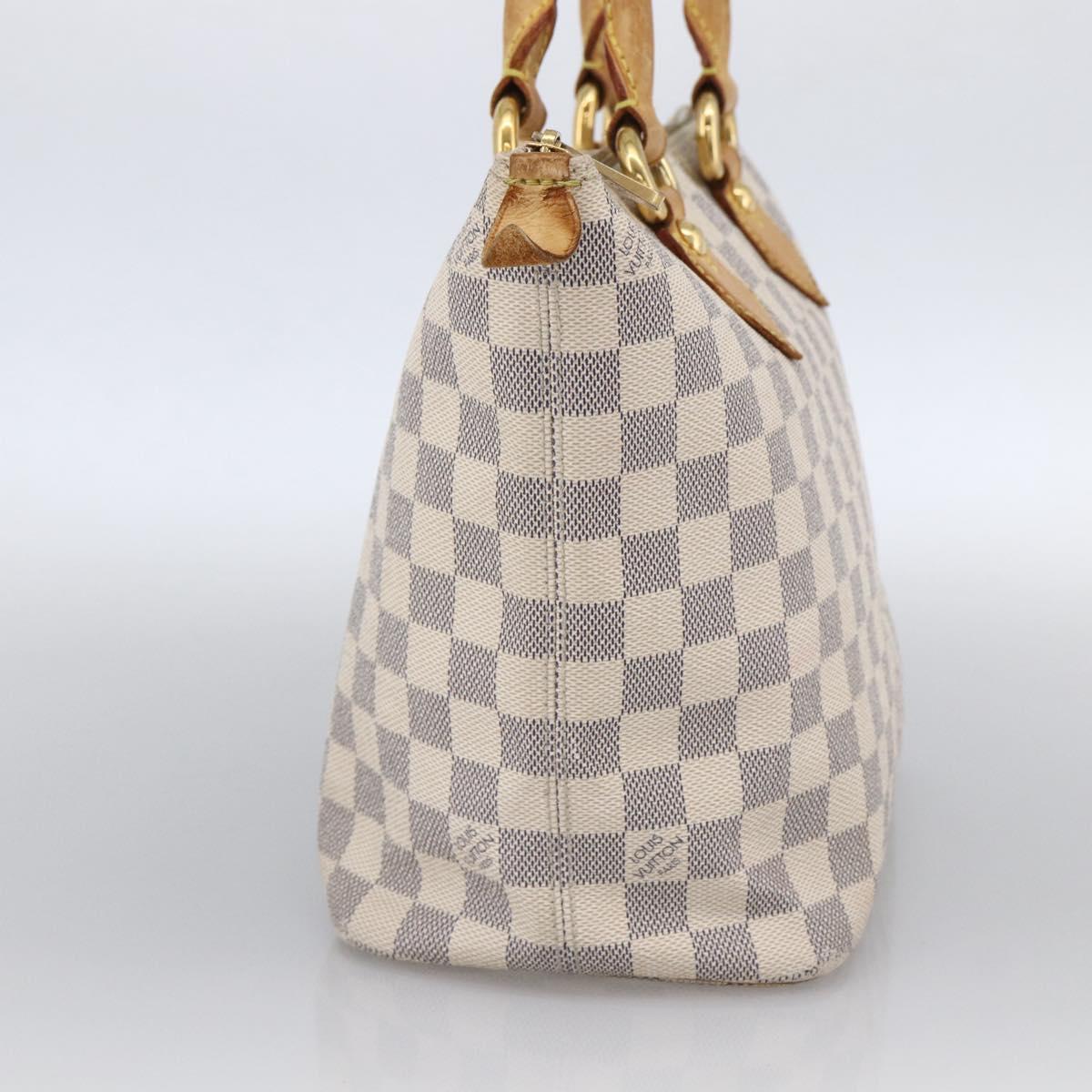 LOUIS VUITTON Damier Azur Saleya PM Tote Bag N51186 LV Auth LNZ019