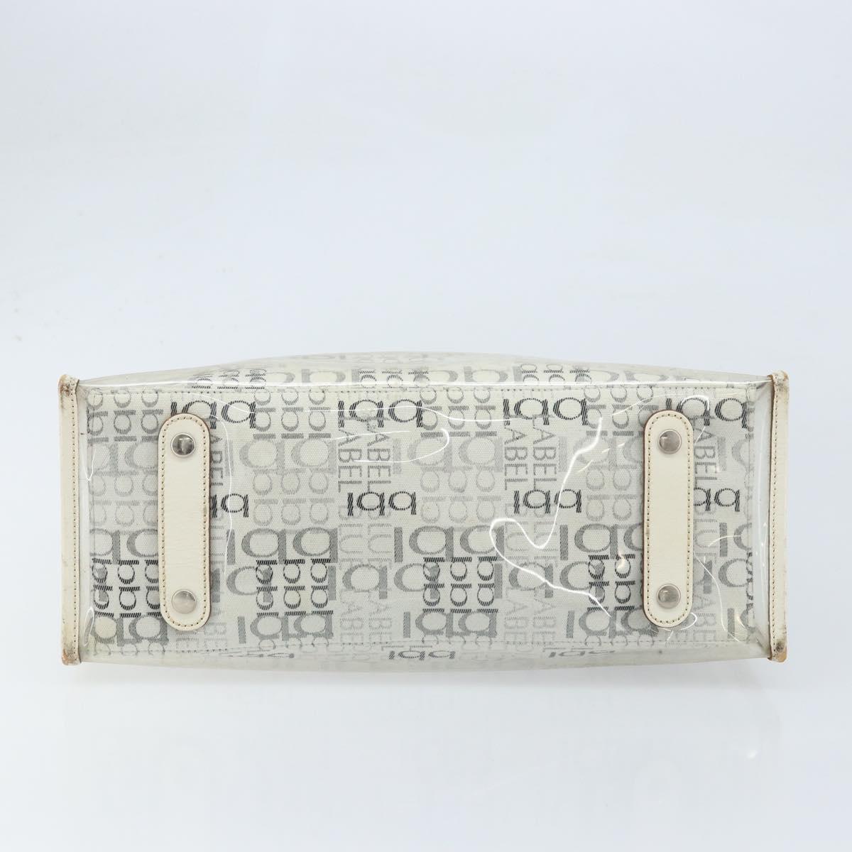 BURBERRY Hand Bag Vinyl Clear Auth LNZ033