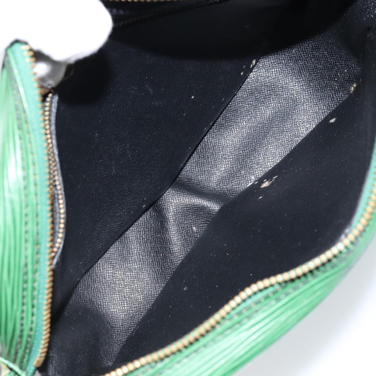 LOUIS VUITTON Epi Jeune Fille MM Shoulder Bag Green M52154 LV Auth LNZ042
