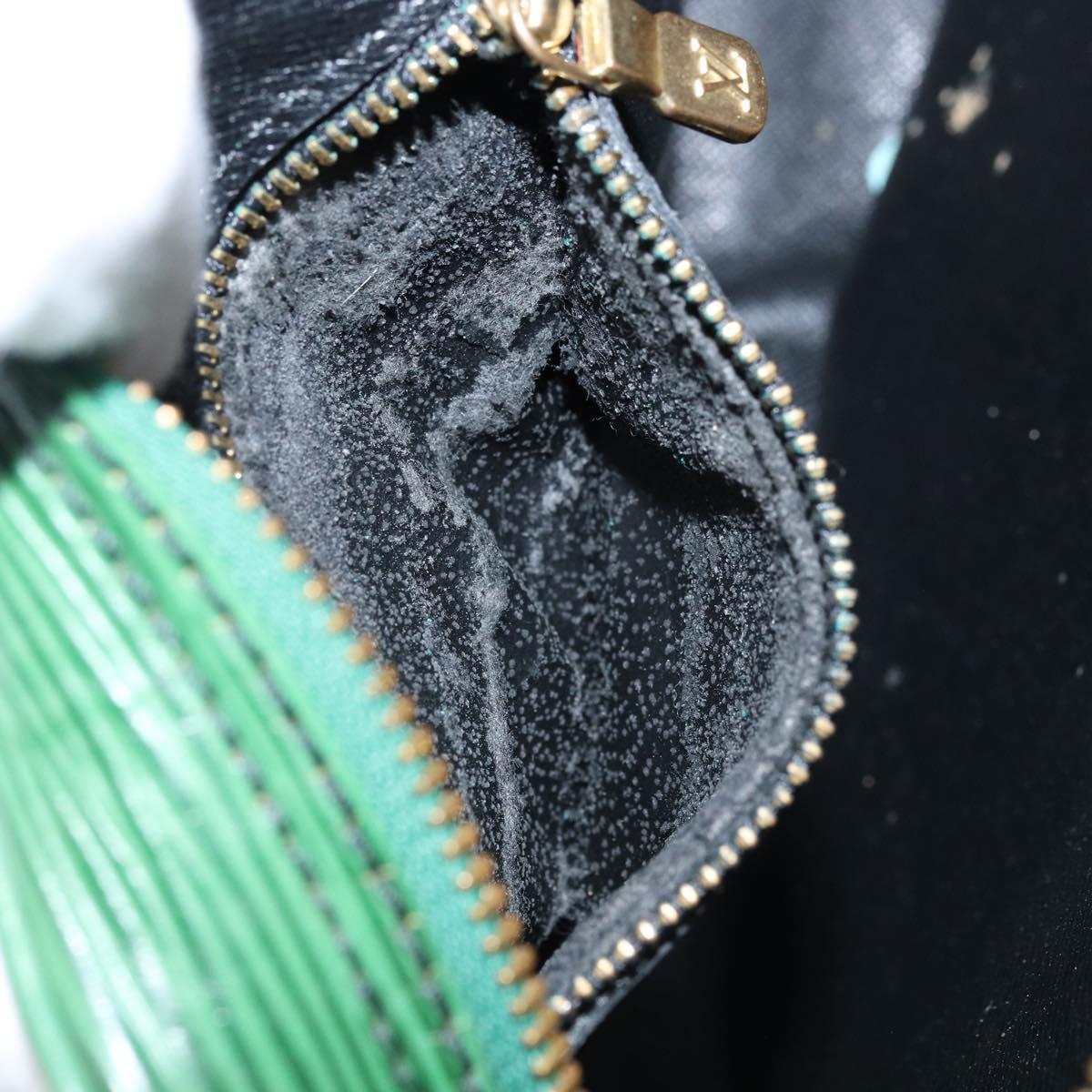 LOUIS VUITTON Epi Jeune Fille MM Shoulder Bag Green M52154 LV Auth LNZ042