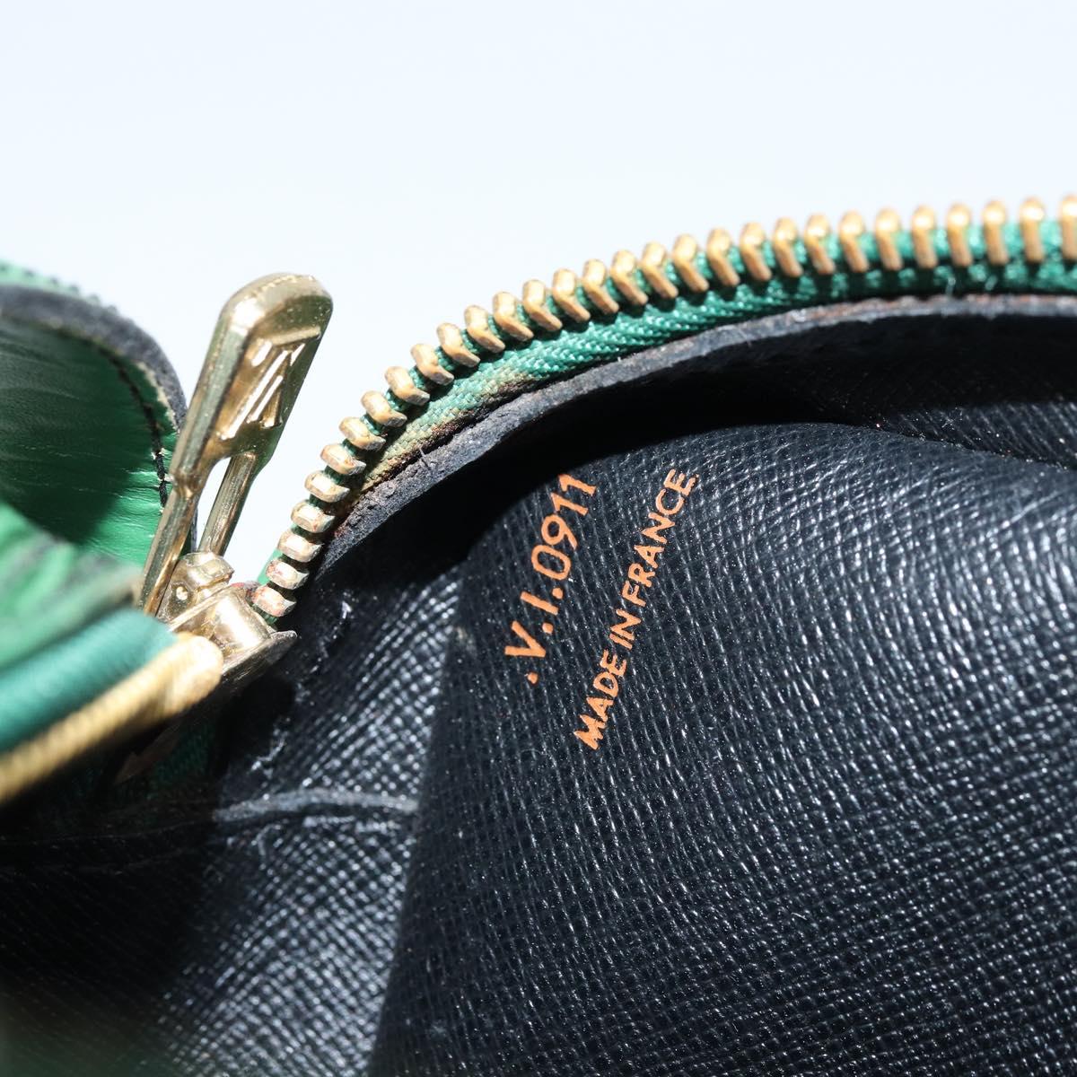 LOUIS VUITTON Epi Jeune Fille MM Shoulder Bag Green M52154 LV Auth LNZ042