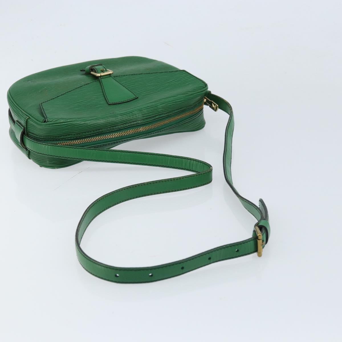 LOUIS VUITTON Epi Jeune Fille MM Shoulder Bag Green M52154 LV Auth LNZ042