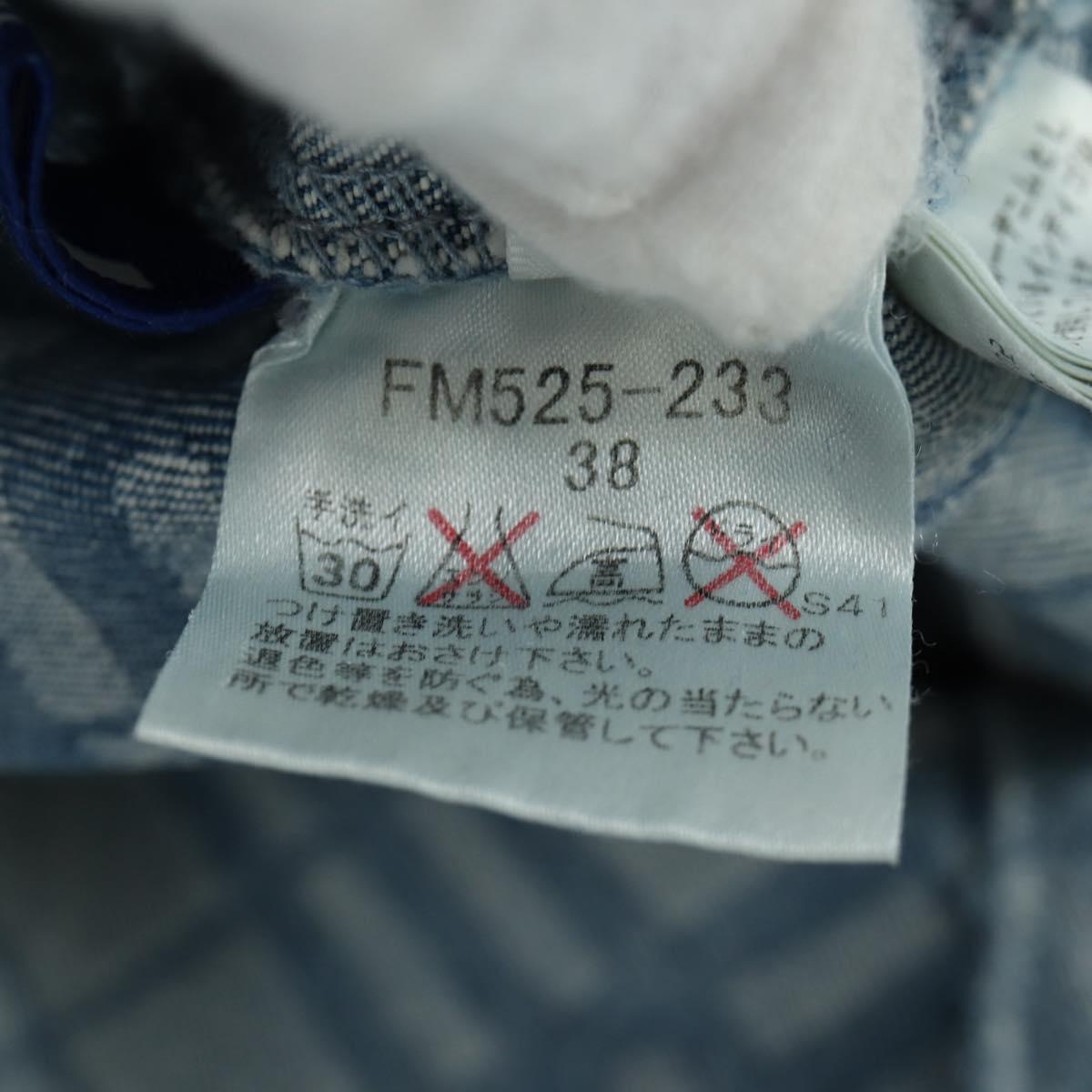 BURBERRY Nova Check One Piece Denim Blue Auth LNZ046V