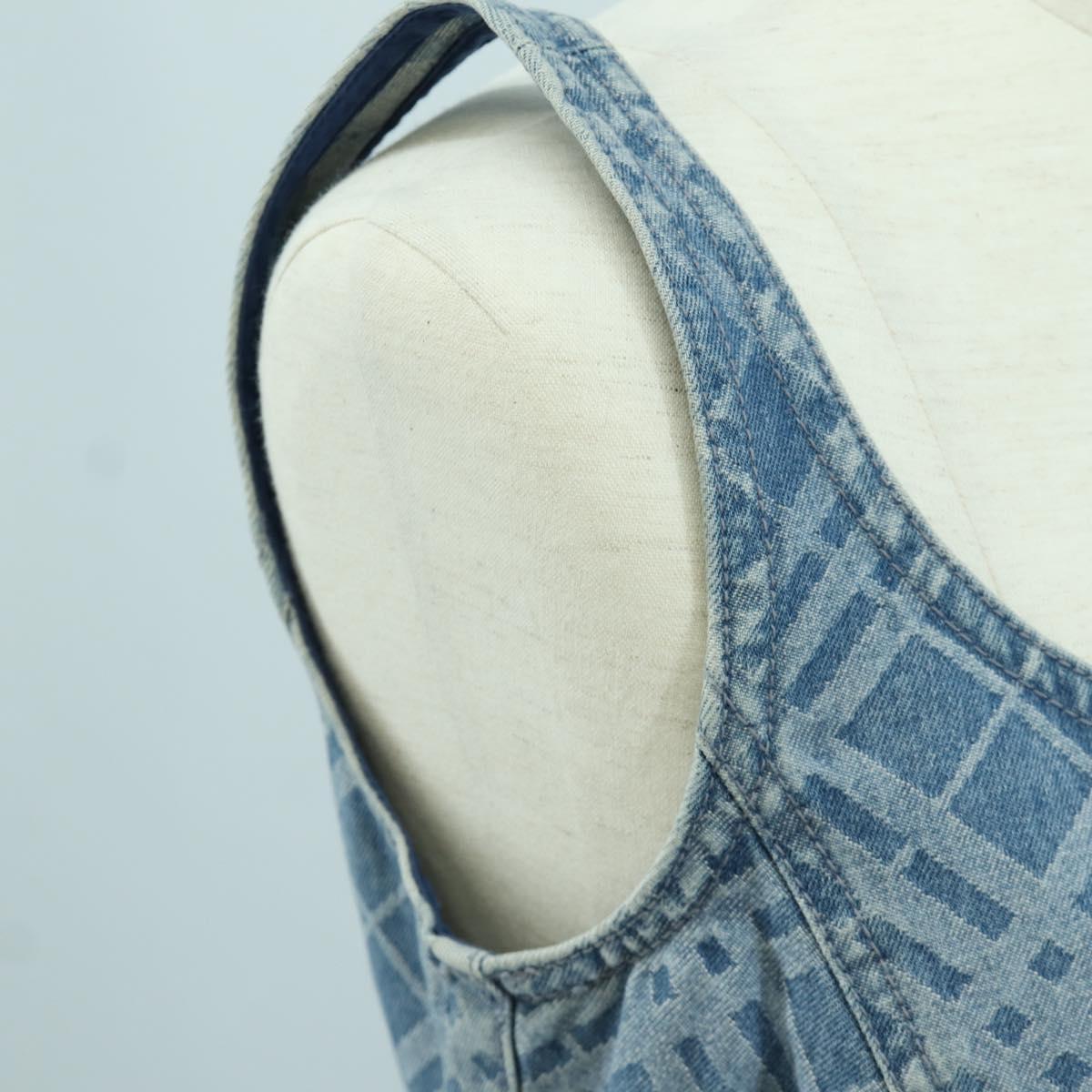 BURBERRY Nova Check One Piece Denim Blue Auth LNZ046V