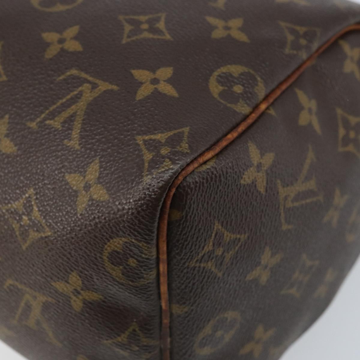 LOUIS VUITTON Monogram Speedy 25 Hand Bag M41528 LV Auth LNZ049