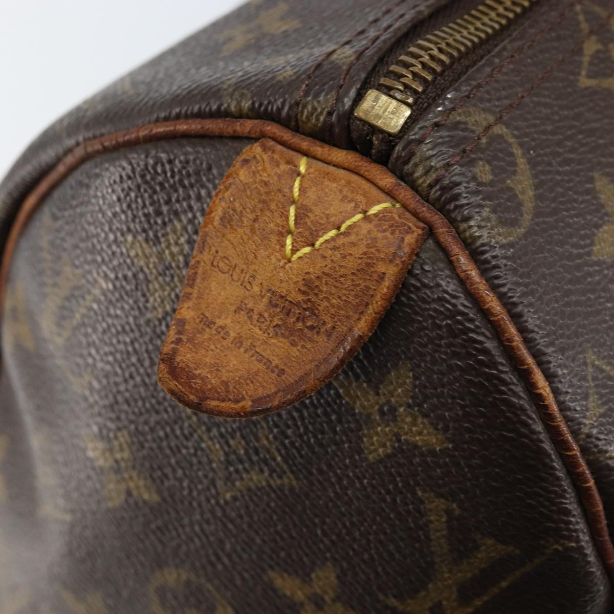 LOUIS VUITTON Monogram Speedy 25 Hand Bag M41528 LV Auth LNZ049