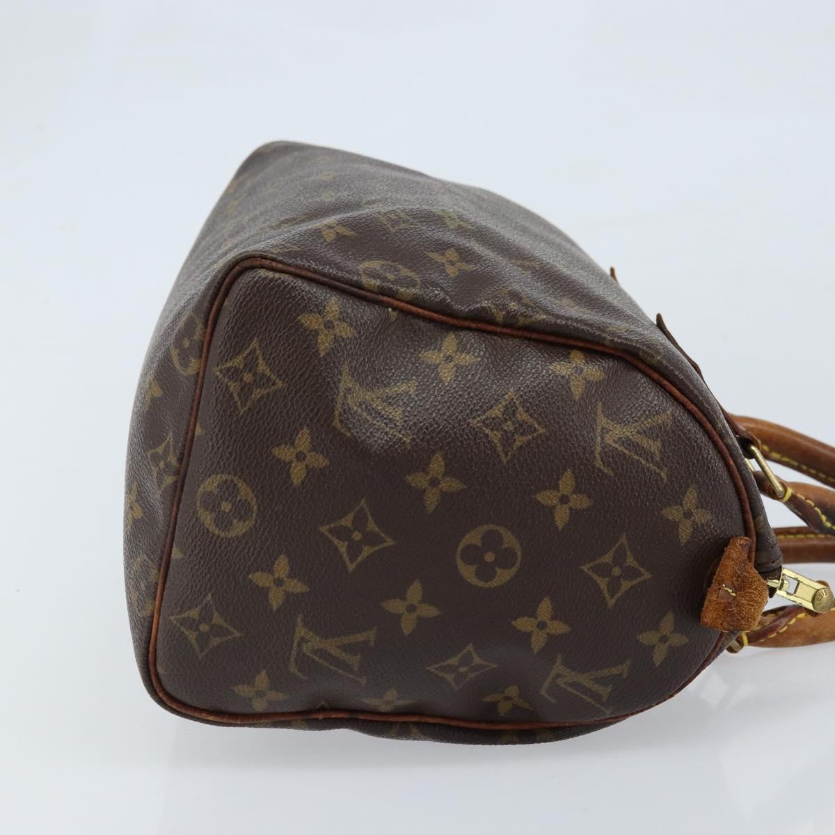 LOUIS VUITTON Monogram Speedy 25 Hand Bag M41528 LV Auth LNZ049