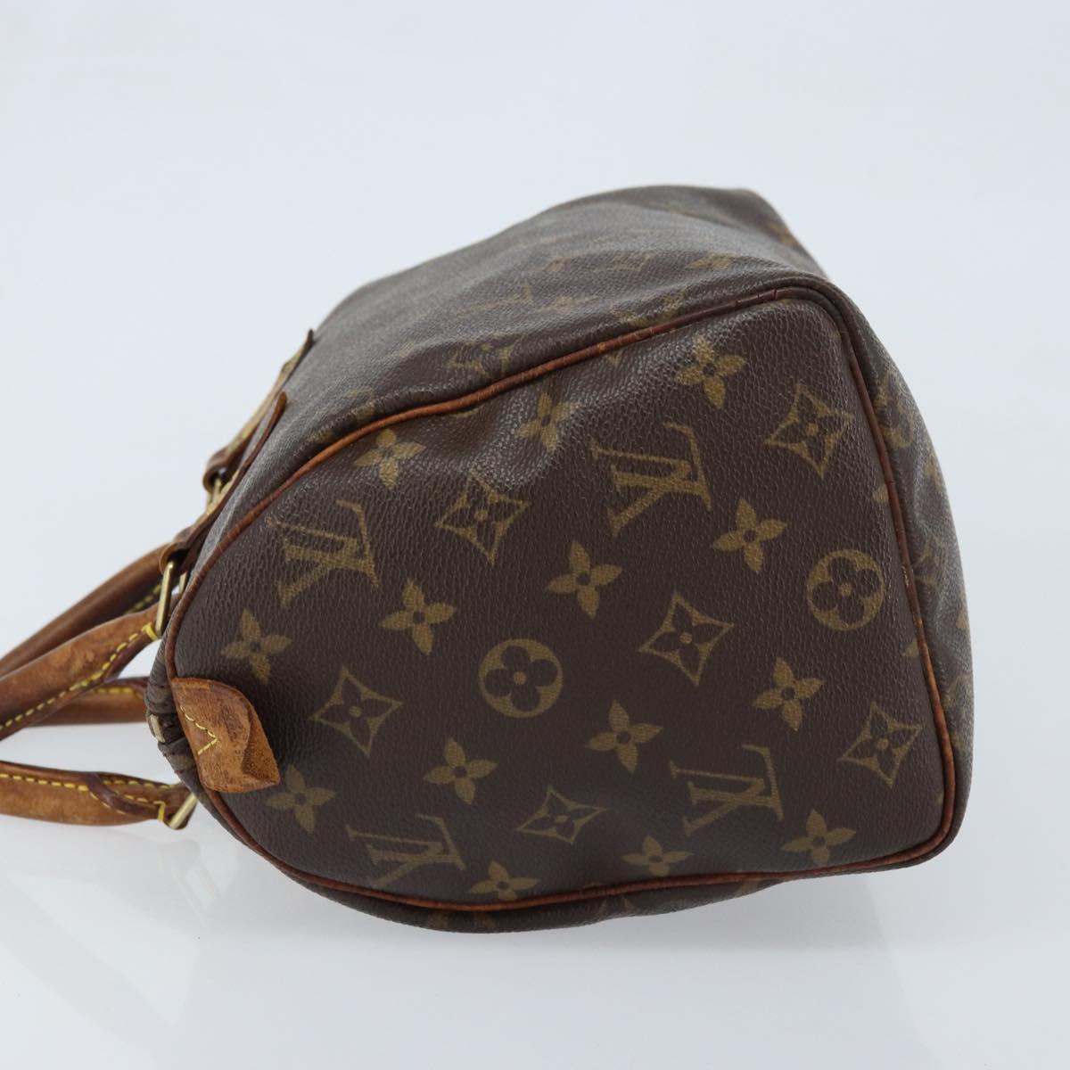 LOUIS VUITTON Monogram Speedy 25 Hand Bag M41528 LV Auth LNZ049