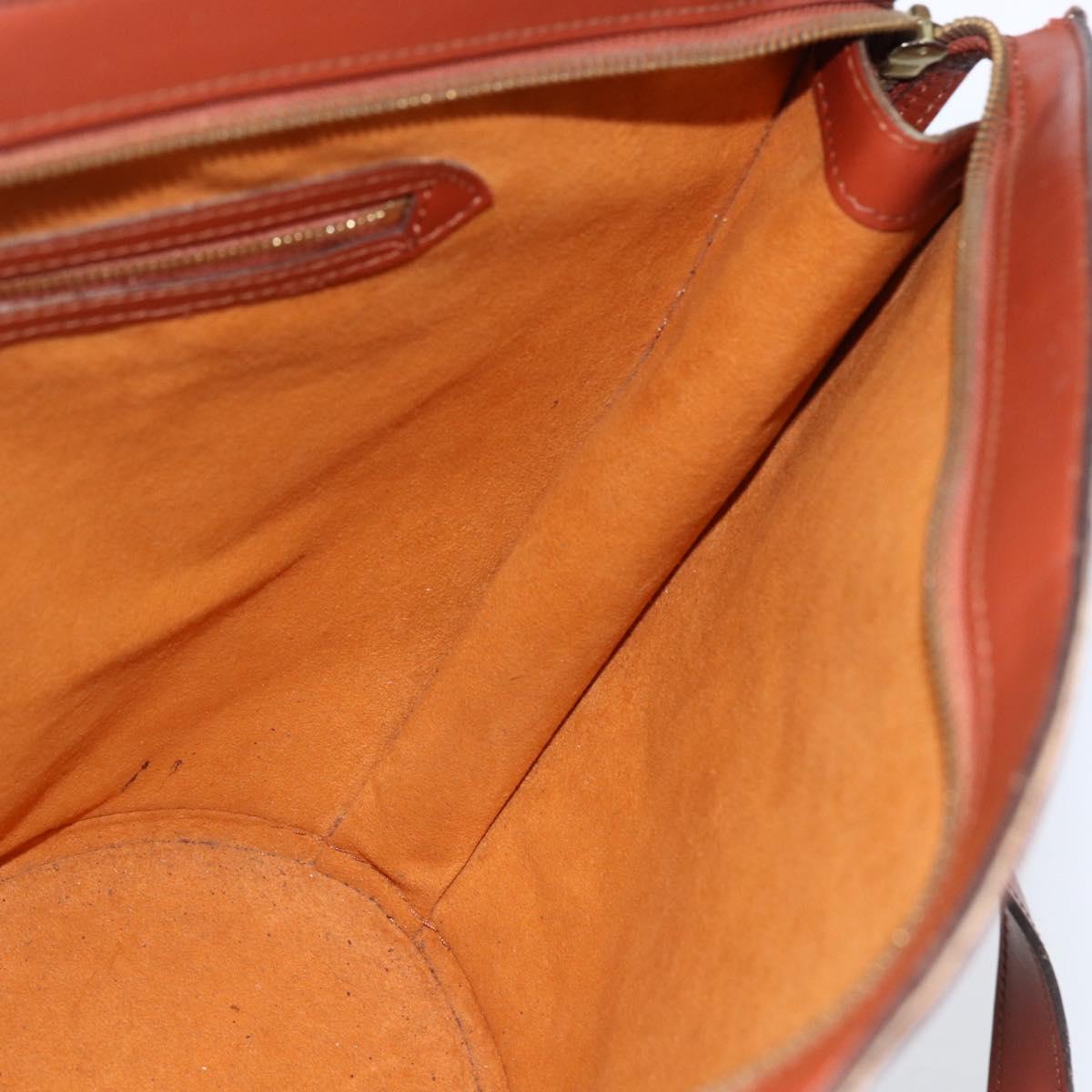 LOUIS VUITTON Epi Saint Jacques Shopping Bag Brown M52263 LV Auth LNZ054