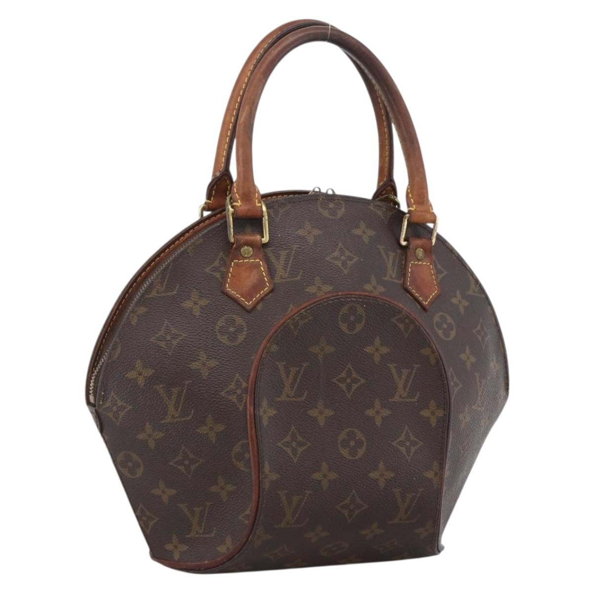 LOUIS VUITTON Monogram Ellipse PM Hand Bag M51127 LV Auth LNZ055