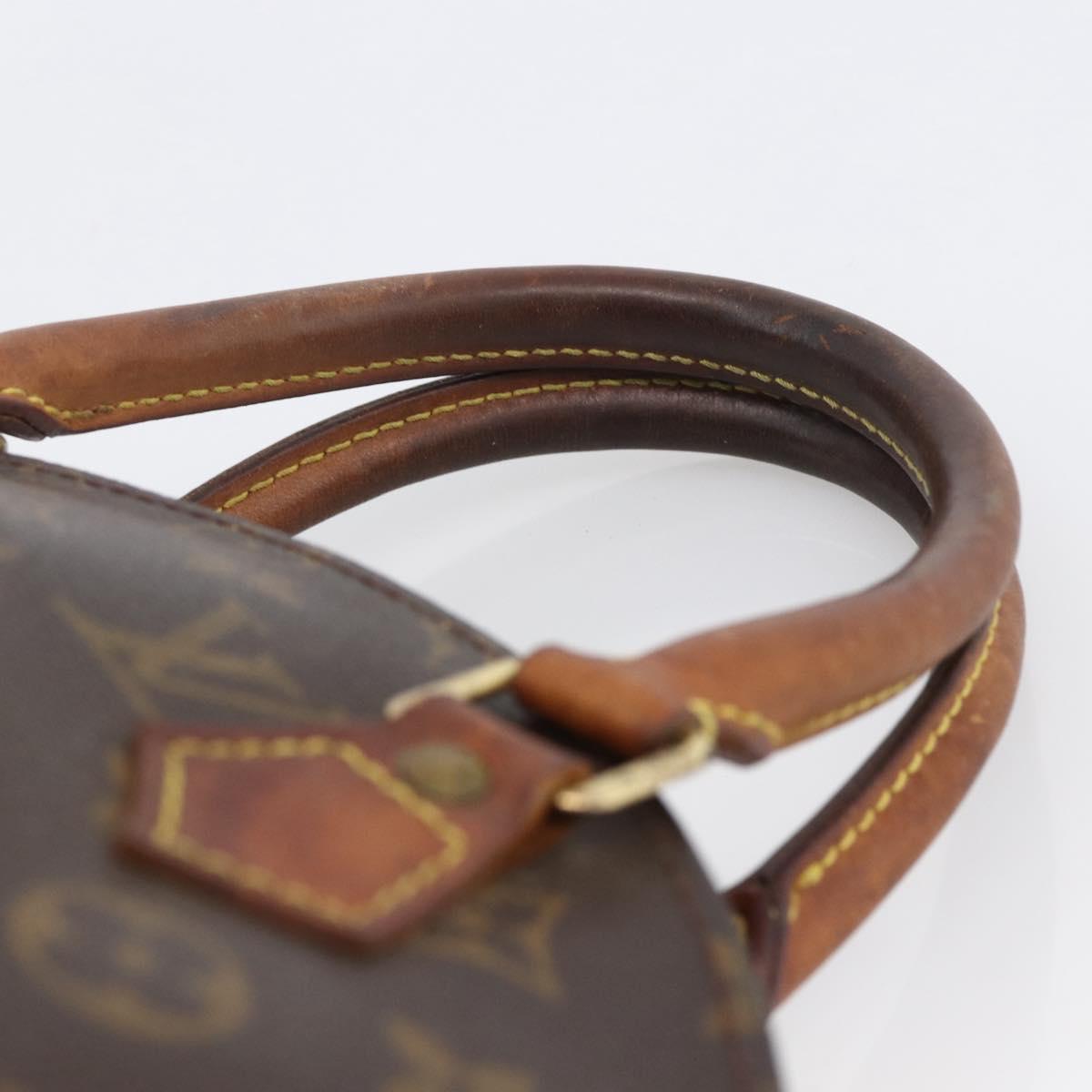 LOUIS VUITTON Monogram Ellipse PM Hand Bag M51127 LV Auth LNZ055