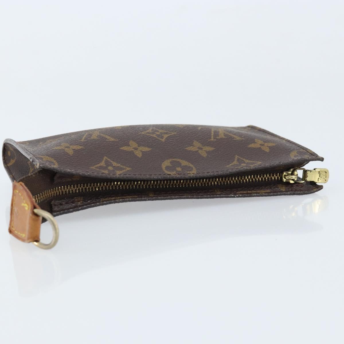 LOUIS VUITTON Monogram Bucket PM Accessory Pouch LV Auth LNZ058