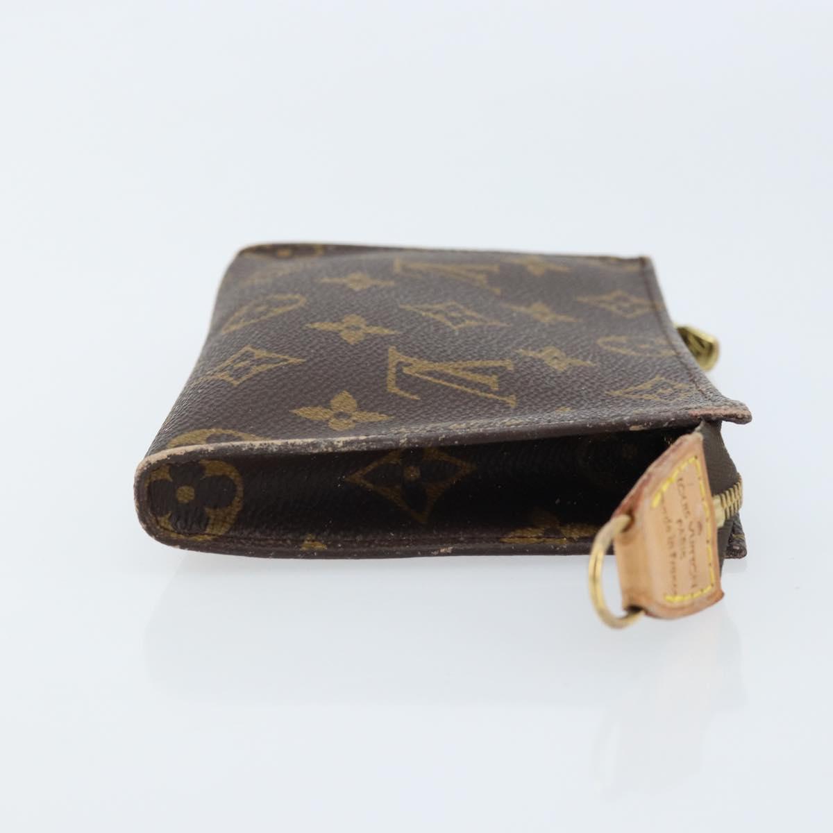 LOUIS VUITTON Monogram Bucket PM Accessory Pouch LV Auth LNZ059