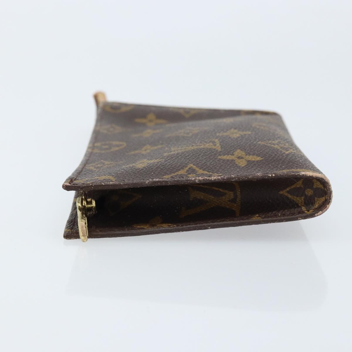 LOUIS VUITTON Monogram Bucket PM Accessory Pouch LV Auth LNZ059