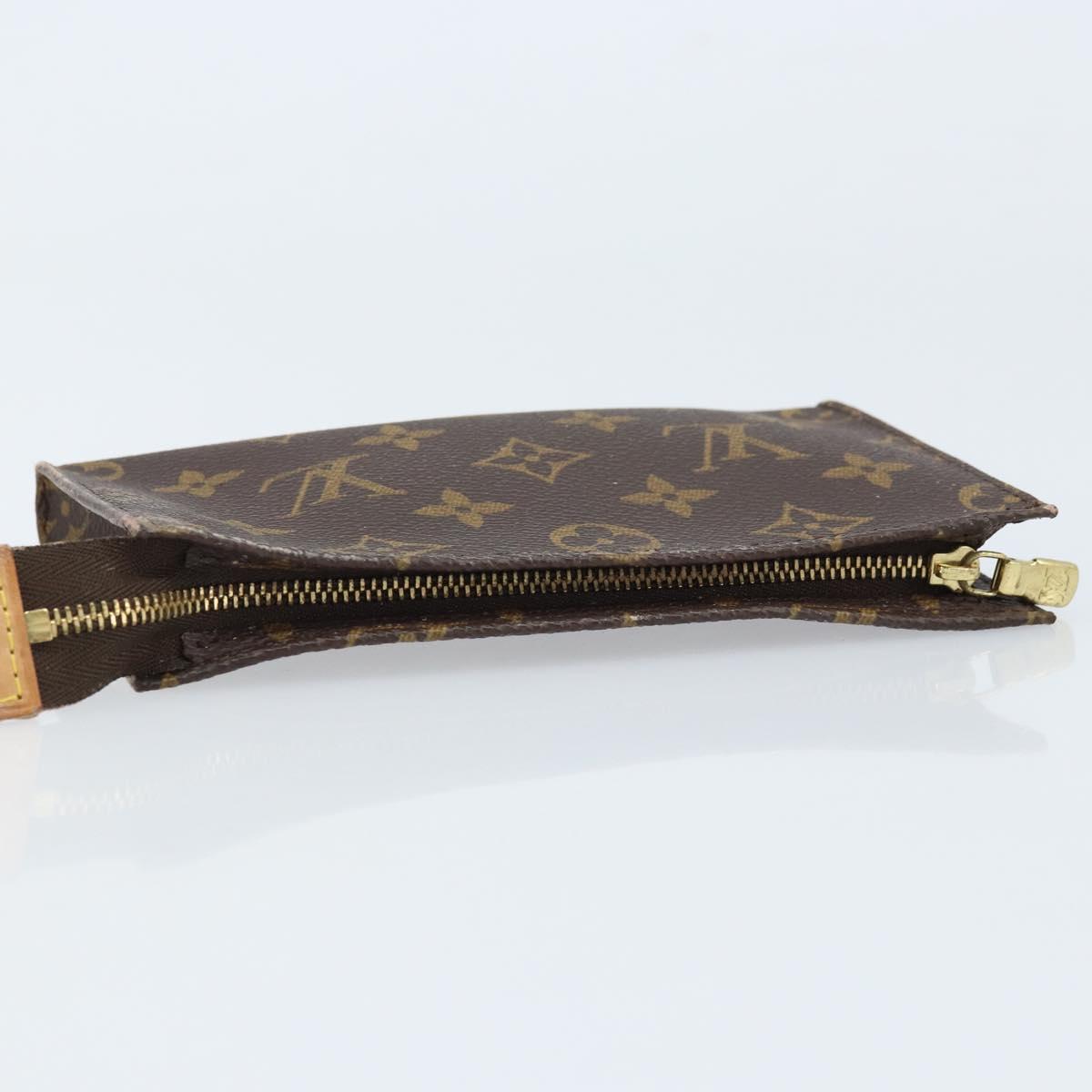 LOUIS VUITTON Monogram Bucket PM Accessory Pouch LV Auth LNZ059