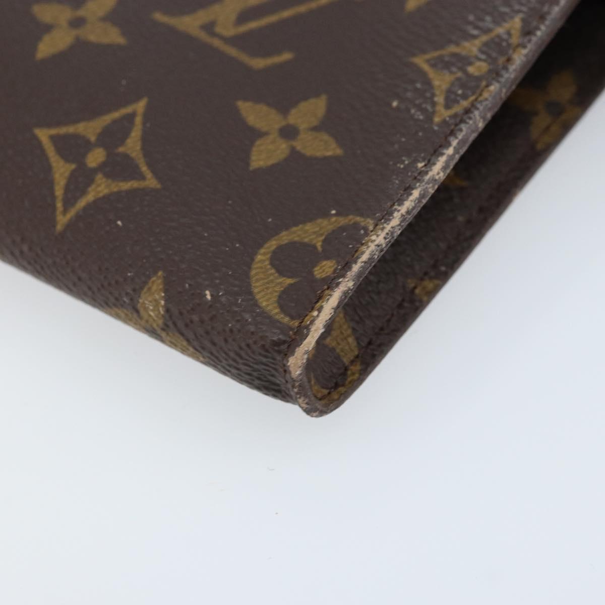 LOUIS VUITTON Monogram Bucket PM Accessory Pouch LV Auth LNZ059