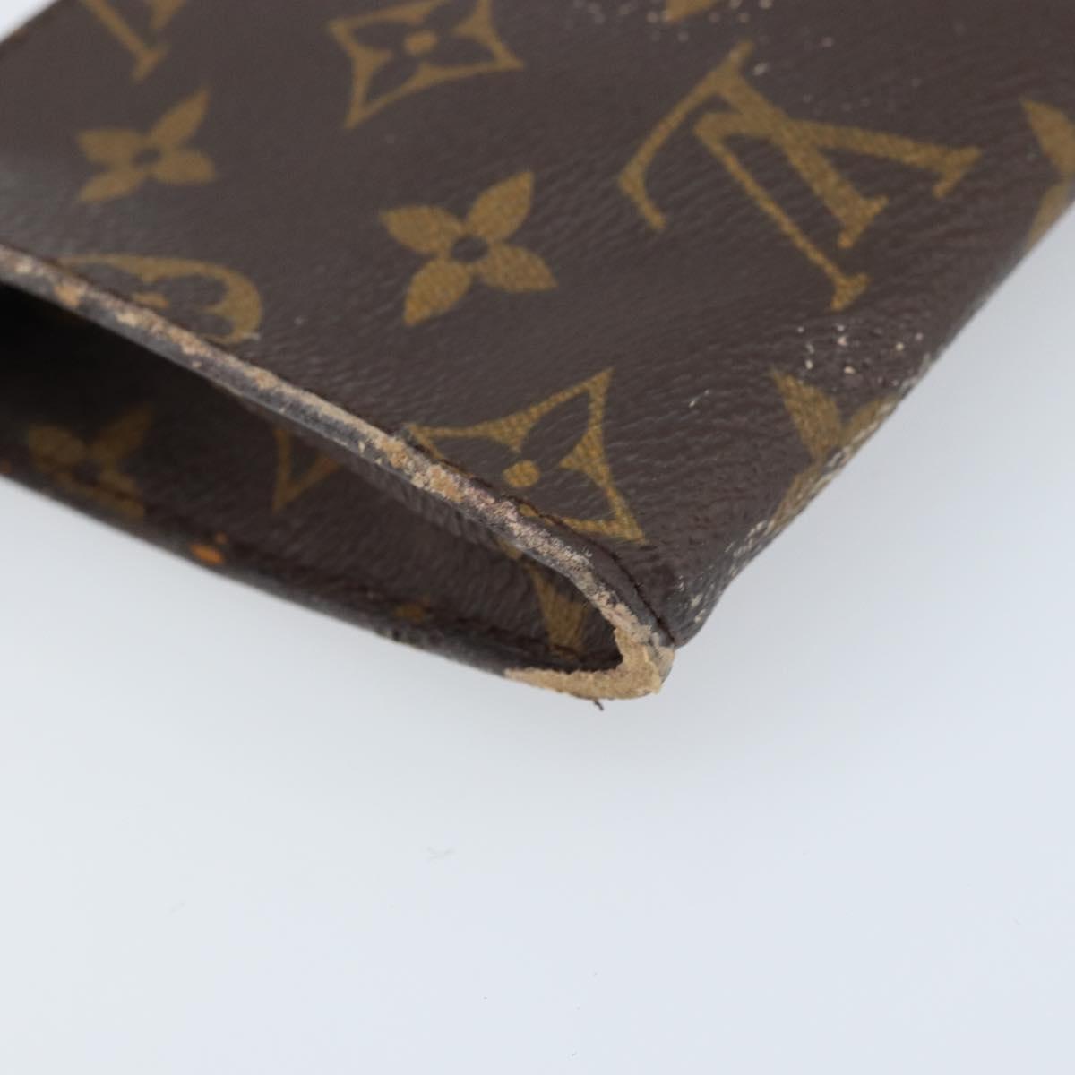 LOUIS VUITTON Monogram Bucket PM Accessory Pouch LV Auth LNZ060