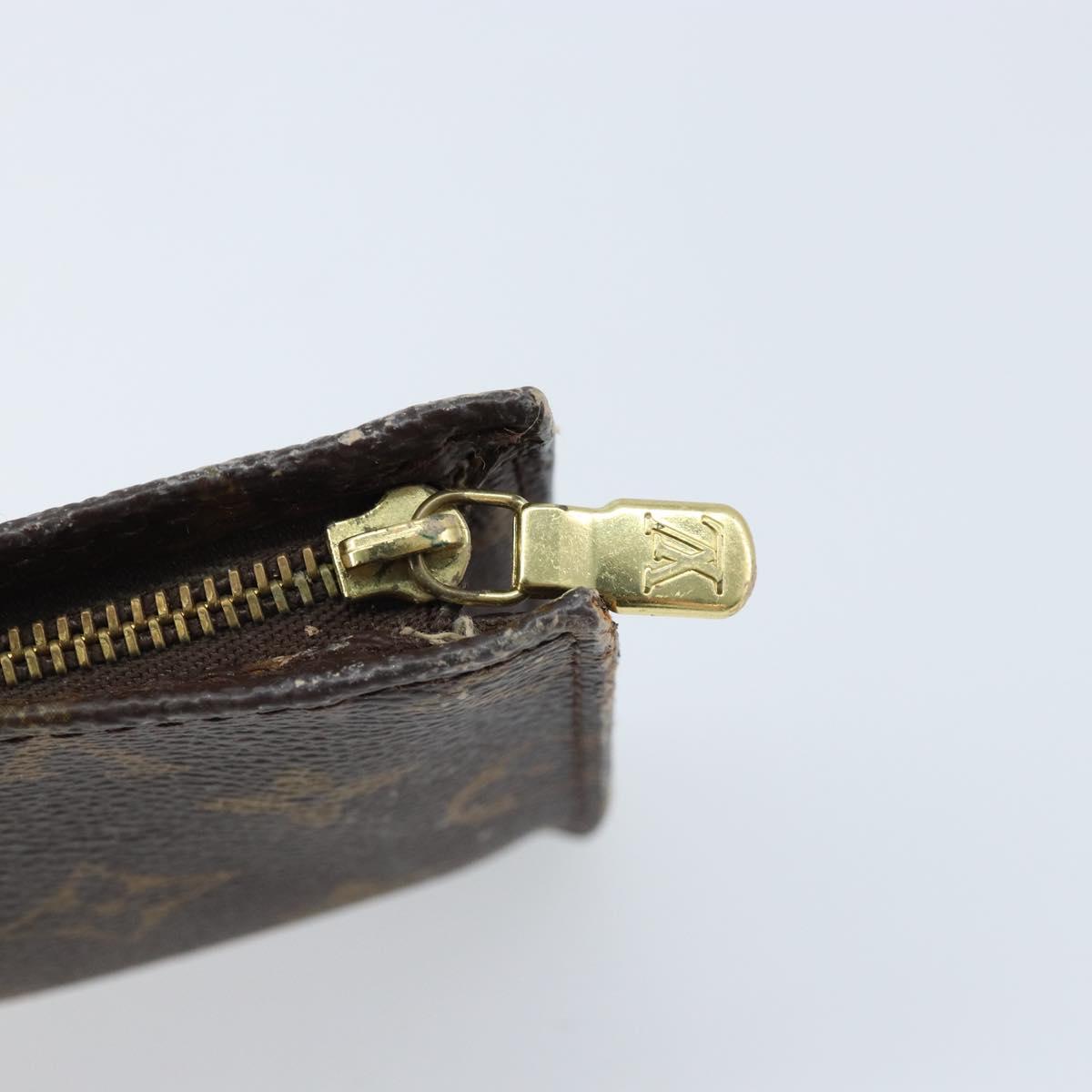 LOUIS VUITTON Monogram Bucket PM Accessory Pouch LV Auth LNZ060