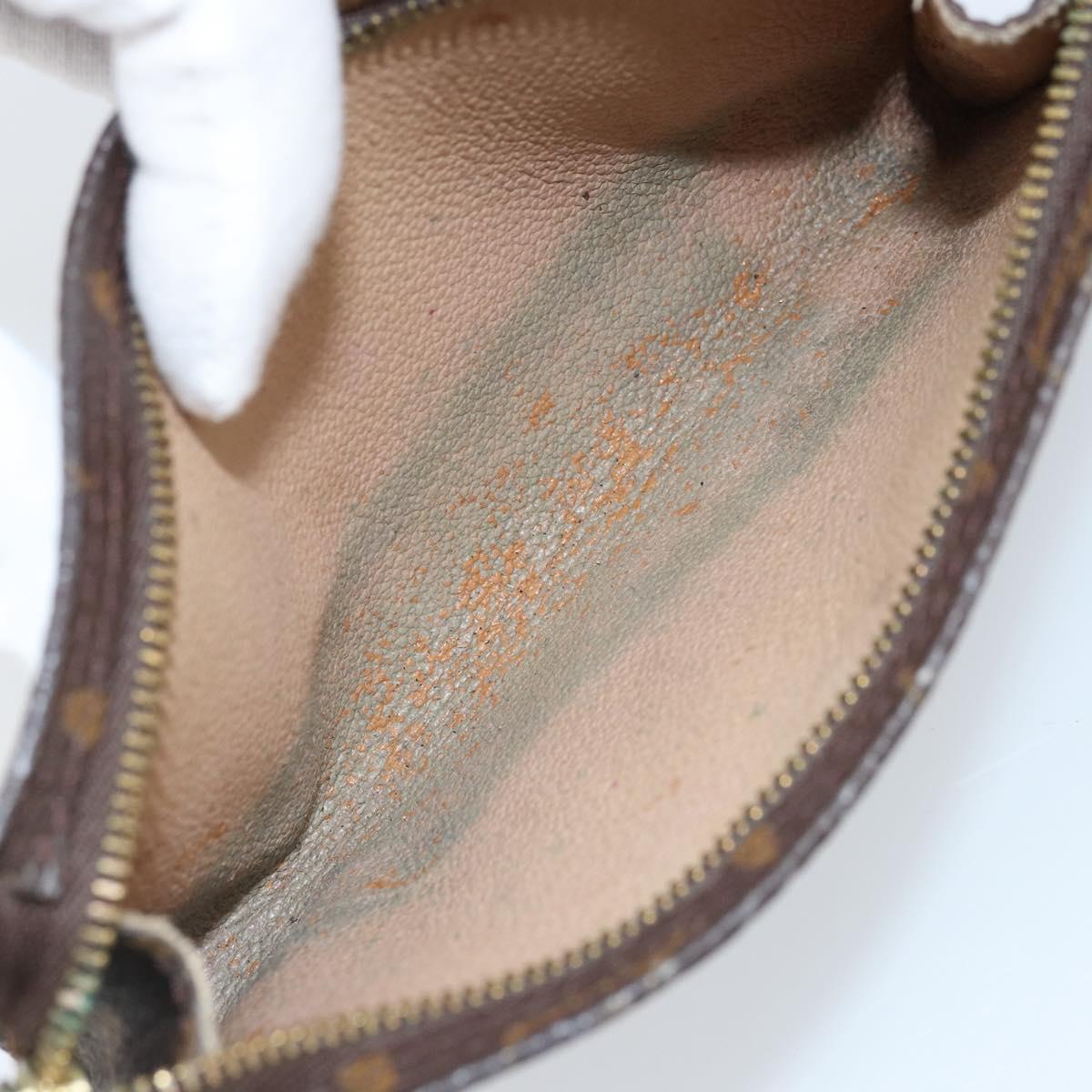 LOUIS VUITTON Monogram Bucket PM Accessory Pouch LV Auth LNZ060