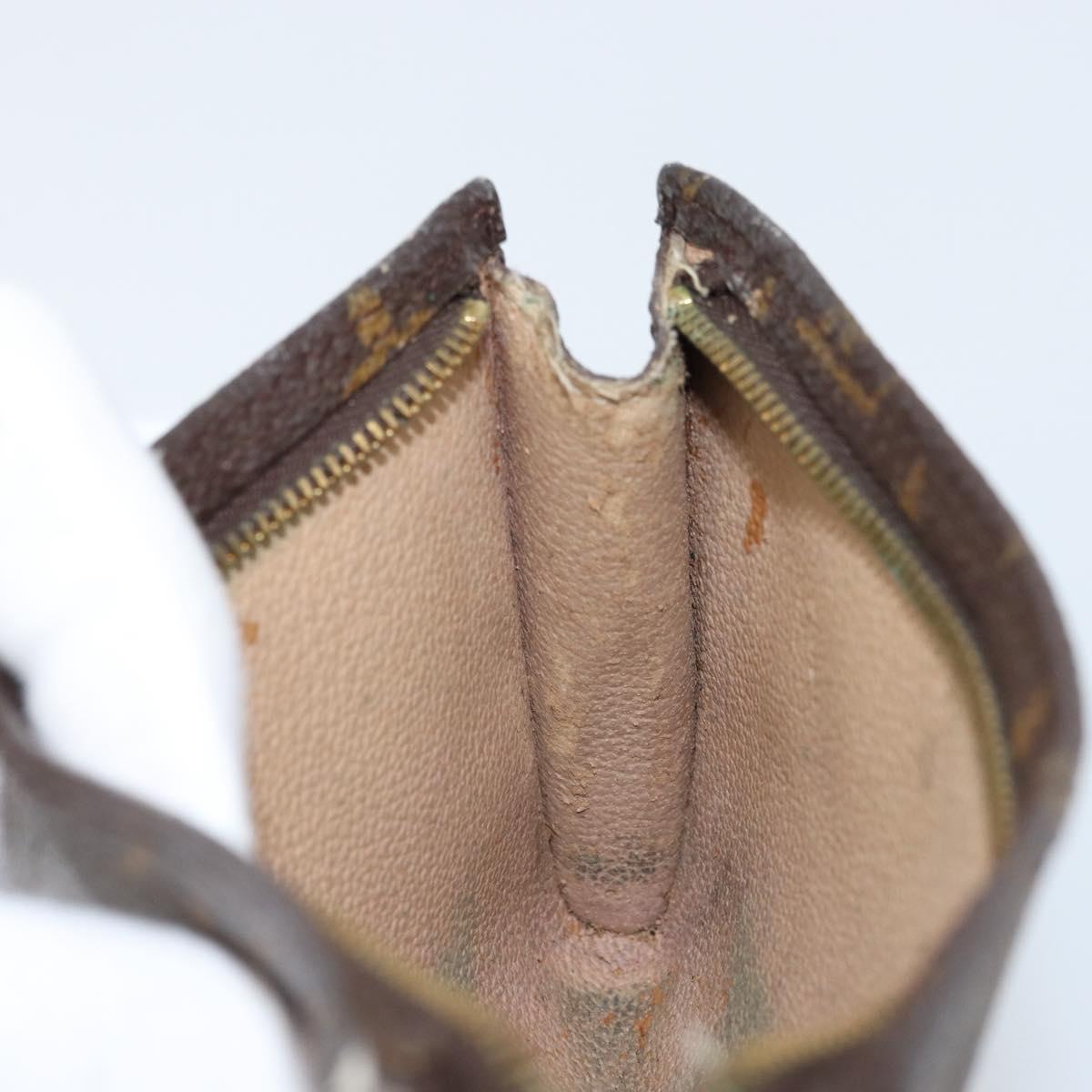 LOUIS VUITTON Monogram Bucket PM Accessory Pouch LV Auth LNZ060