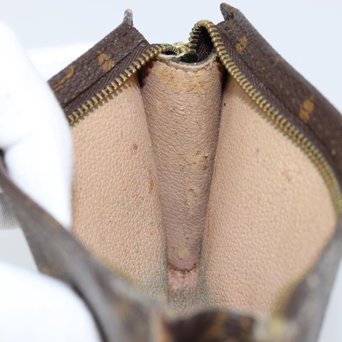 LOUIS VUITTON Monogram Bucket PM Accessory Pouch LV Auth LNZ060