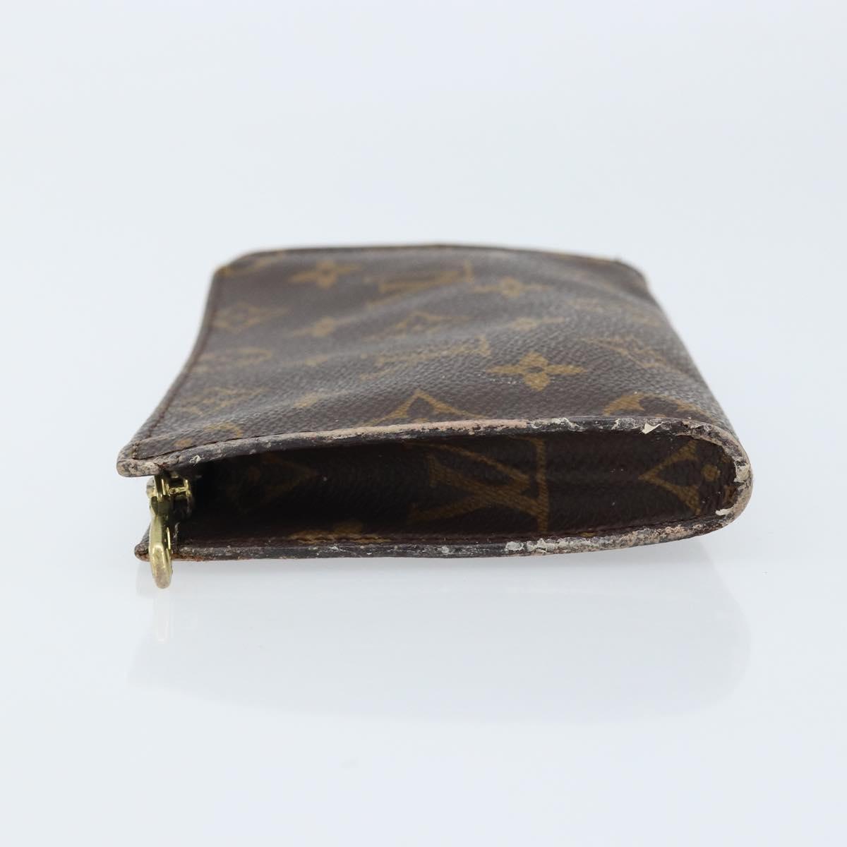 LOUIS VUITTON Monogram Bucket PM Accessory Pouch LV Auth LNZ060