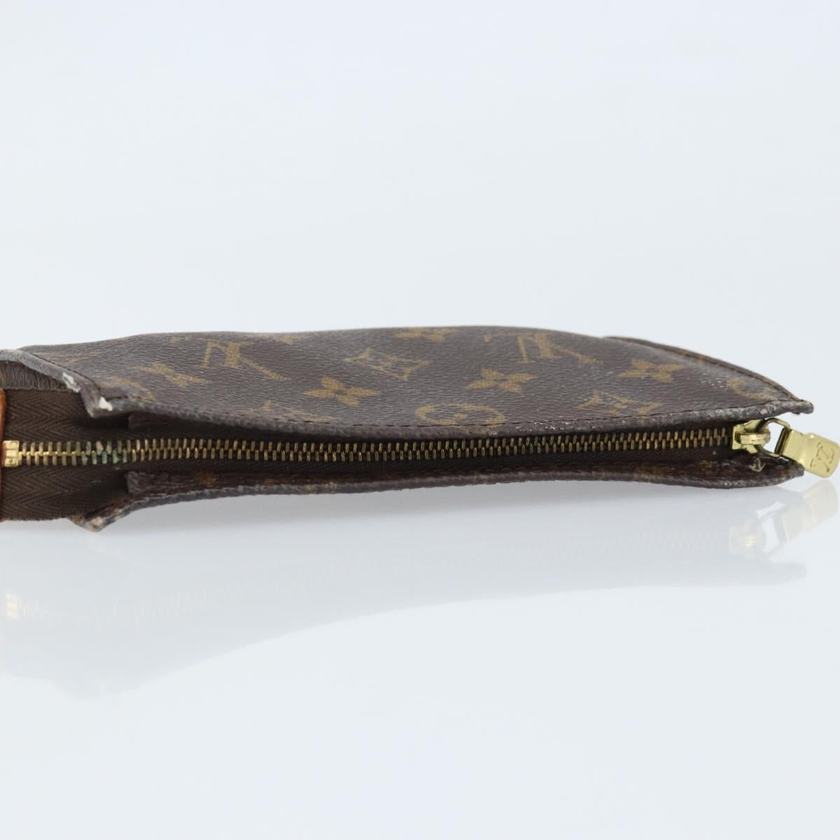 LOUIS VUITTON Monogram Bucket PM Accessory Pouch LV Auth LNZ060