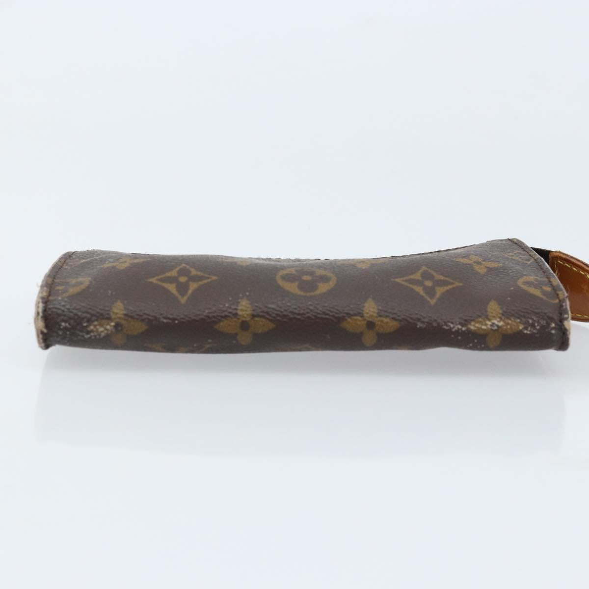 LOUIS VUITTON Monogram Bucket PM Accessory Pouch LV Auth LNZ060