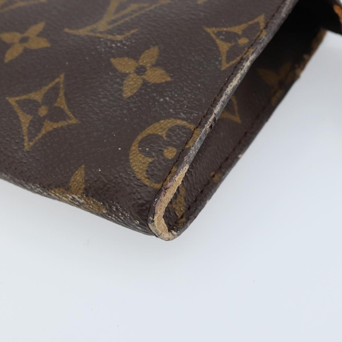 LOUIS VUITTON Monogram Bucket PM Accessory Pouch LV Auth LNZ060