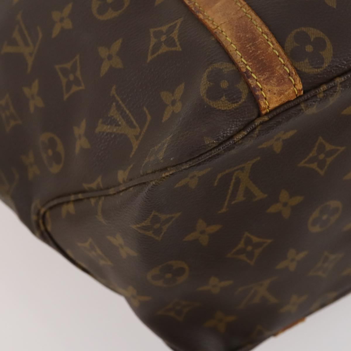 LOUIS VUITTON Monogram Sac Shopping Tote Bag M51108 LV Auth LNZ066